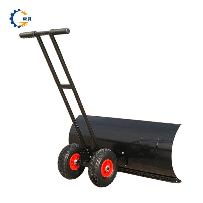 启具铲雪车轮式除雪车 双杆中号 台高清大图