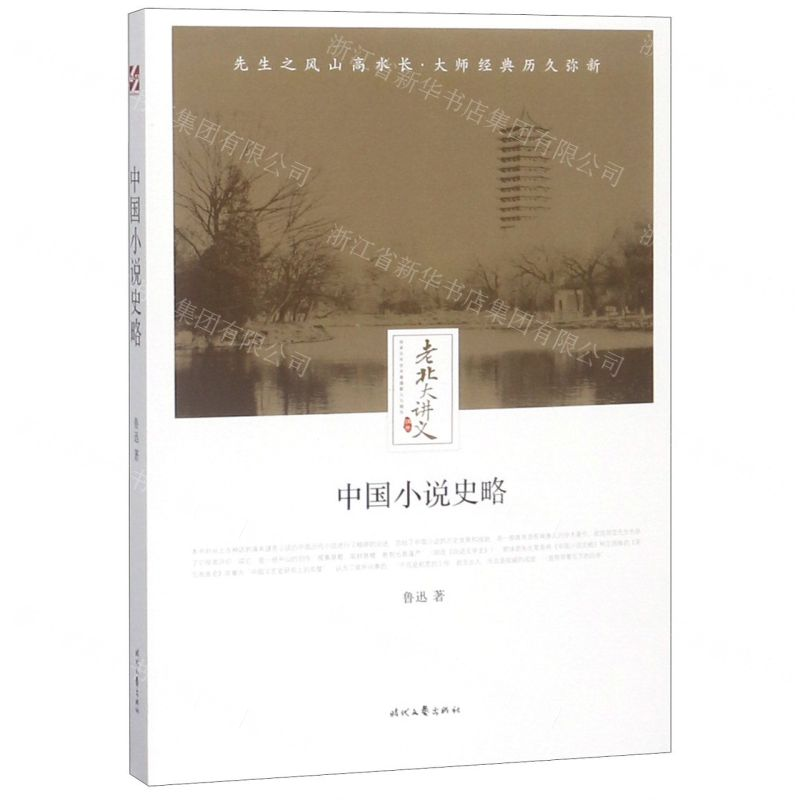 [N]中国小说史略/老北大讲义-9787538757347高清大图