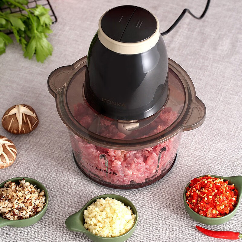 康佳绞肉机1.8L电动多功能料理搅拌碎肉机KJRJ-1820-M