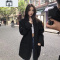 SUNTEK黑色西装外套女秋季2020新款韩版宽松休闲时尚百搭网红小西服上衣外套短外套