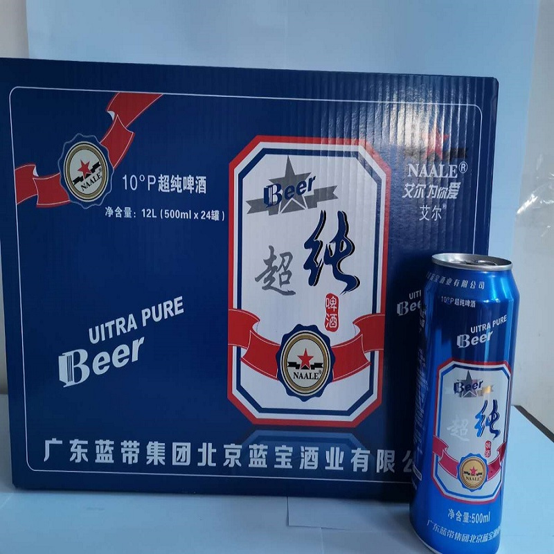 艾尔超纯啤酒500ml