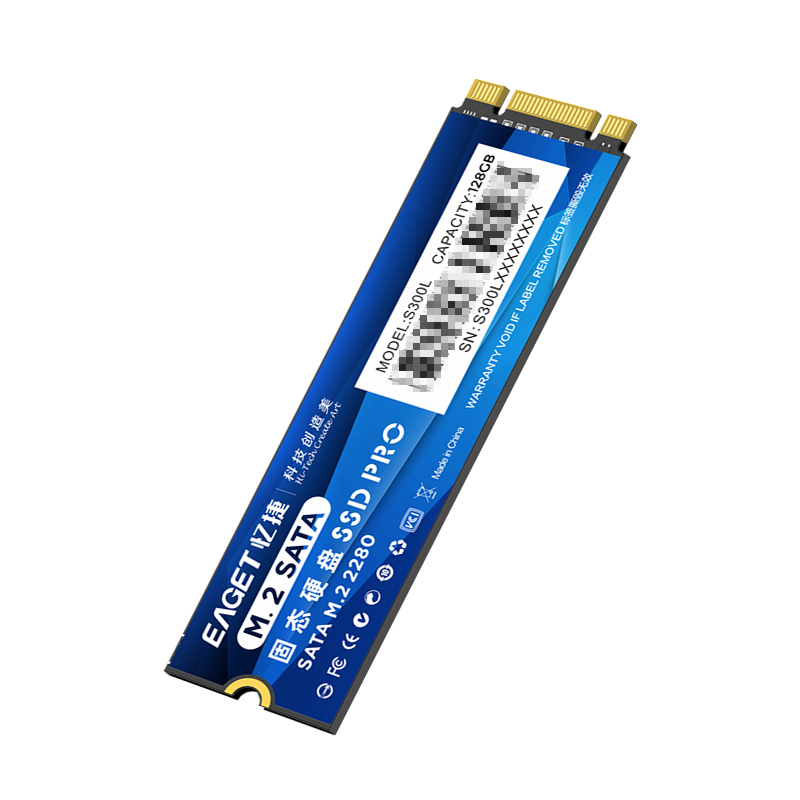 忆捷(Eaget) S300L-128G 固态（SSD固态硬盘、M.2接口、NGFF协议）