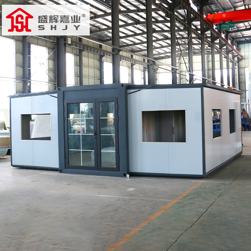 盛辉嘉业 集装箱长侧双开门可移动户外打包箱活动板房快拼箱拆卸彩钢房定制高清大图