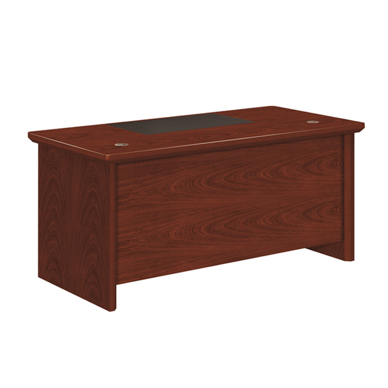 巴洛卡油漆办公桌16米班台桌电脑桌单人位职员桌jc2116胡桃色