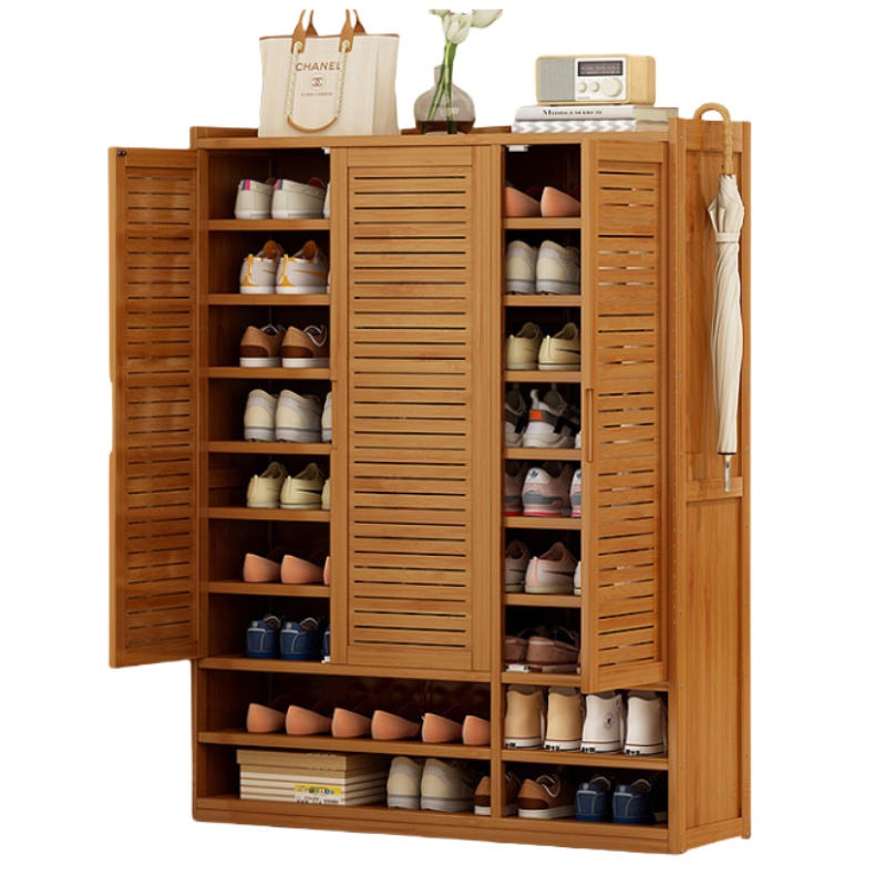 攸形三门鞋柜900*320*1420mm个高清大图