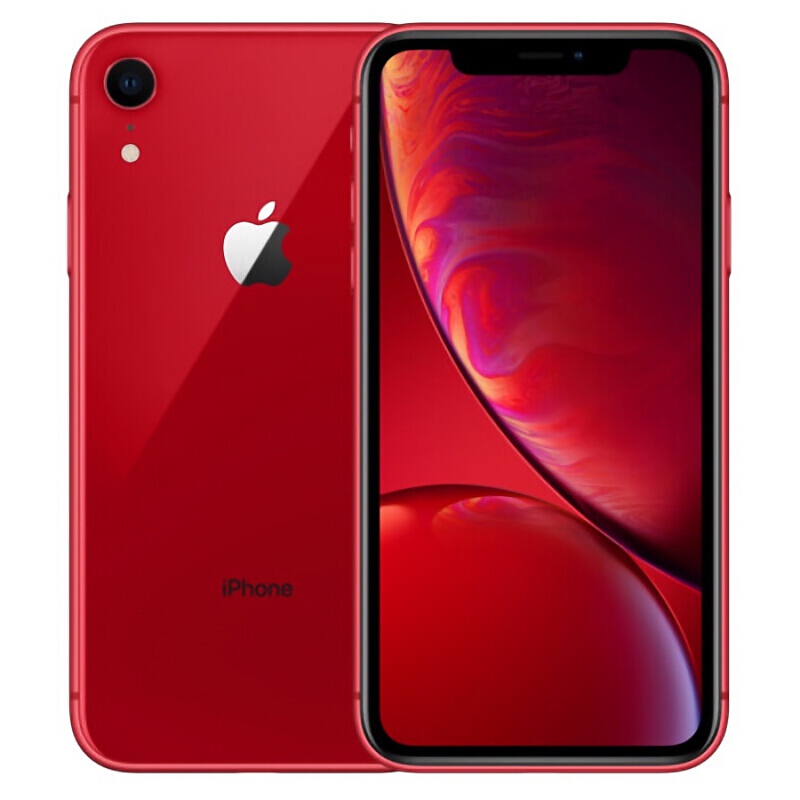 [原装正品]Apple/苹果 iPhone XR 移动联通电信 全网通4G 智能手机 美版有锁 裸机 128GB 红色