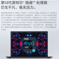 联想ThinkPad X13 2022 Evo平台 13.3英寸轻薄笔记本电脑(i7-1260P/16G/512G/WiFi6/指纹识别)4G版