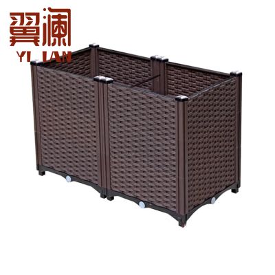 翼澜 户外花箱 2联 个