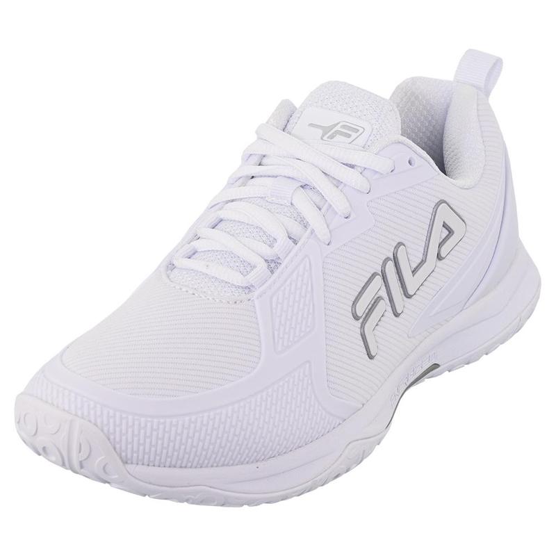 斐乐(FILA)女士专业级缓震透气网球鞋白色 White_____We_encourage_you_to_ 38.5