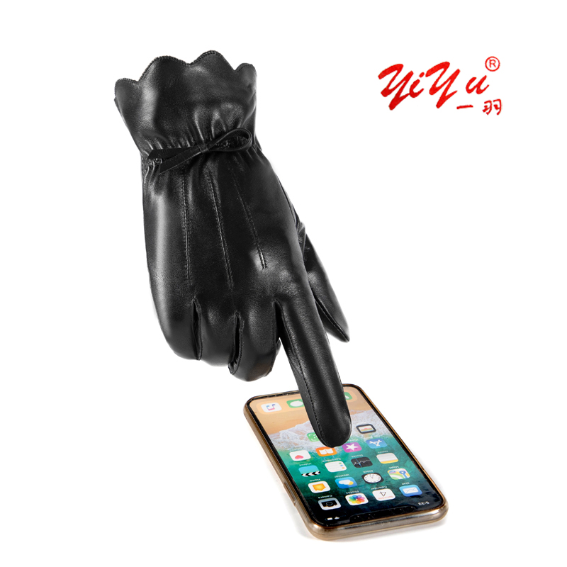 一羽 女式触屏手套HDJ 均码高清大图