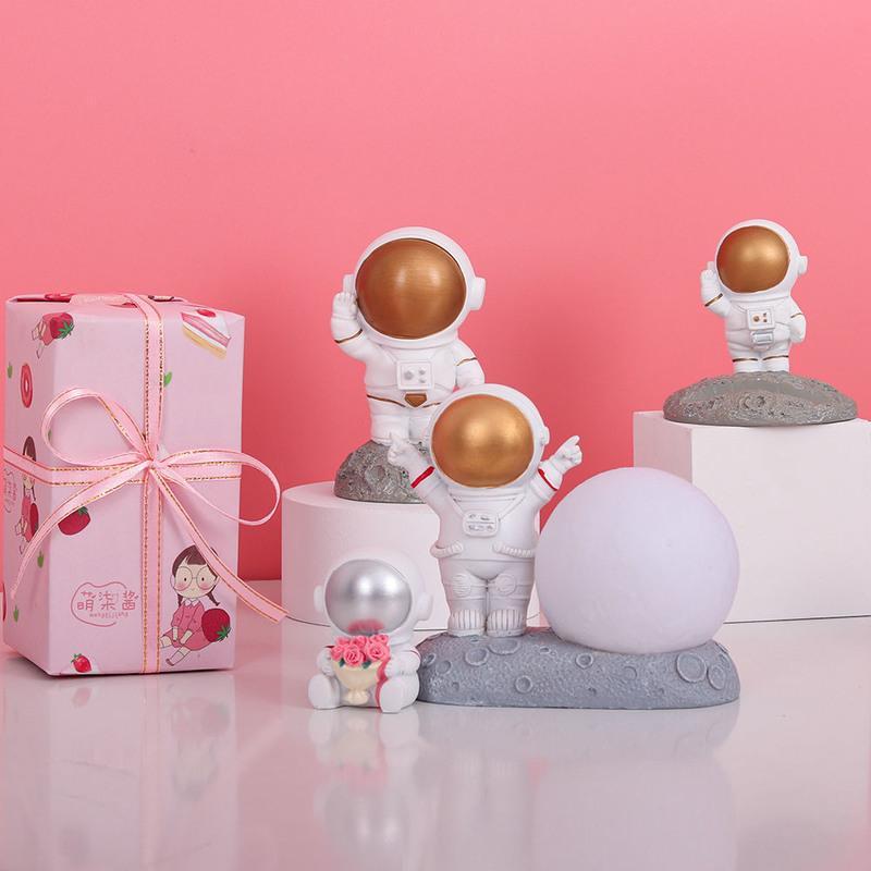 迷你宇航员银色 自用装[单独产品] 生日礼物女生送闺蜜创意实用男生情侣女朋友学生小男孩七夕情人节