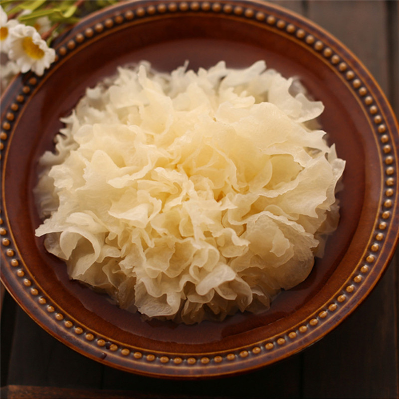 吉得利 银耳100g 白木耳糯银耳 银耳莲子羹 滋补山珍干货 煲汤养生茶