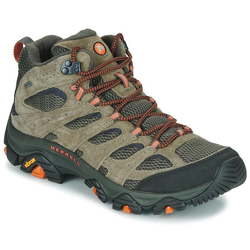 MERRELL男士中帮防水耐磨防滑透气户外休闲徒步登山鞋