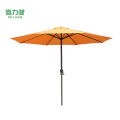 喜力健 户外休闲遮阳伞 D顶橙色-不含底座-2.7米 把
