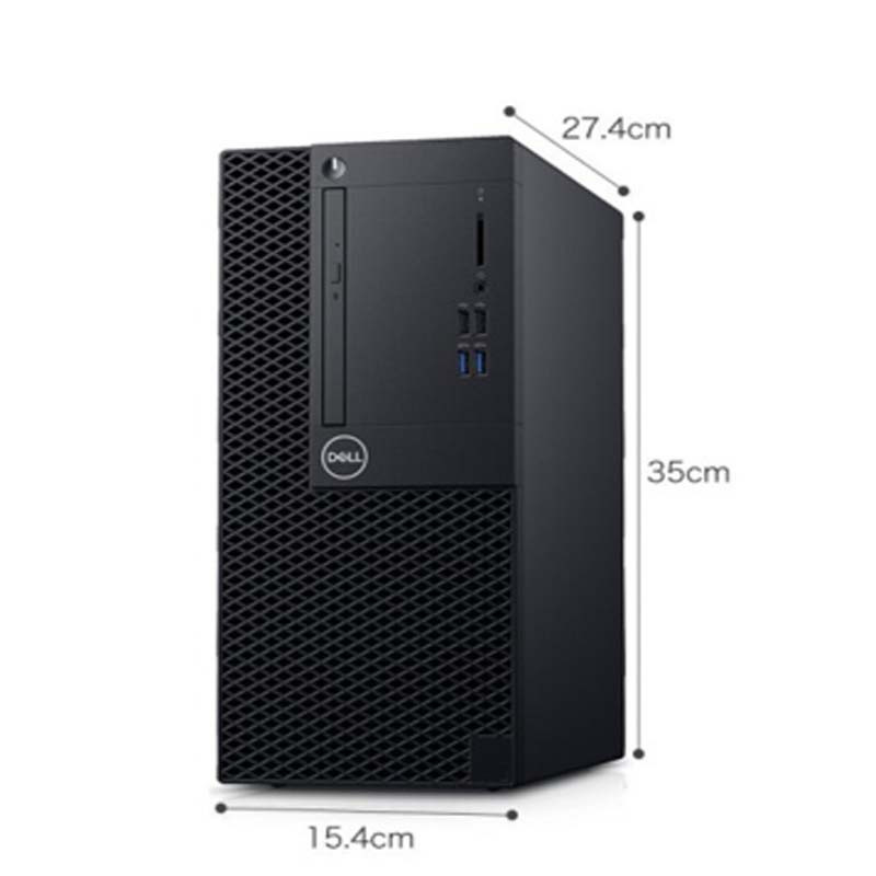 戴尔(DELL)OptiPlex3080MT 商用台式机电脑单主机(I3-10100 8G 256G WIN10 3年)