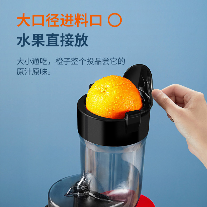 九阳(Joyoung)榨汁机 原汁机低速多汁家用多功能果汁机 可制作冰淇淋JYZ-V919高清大图