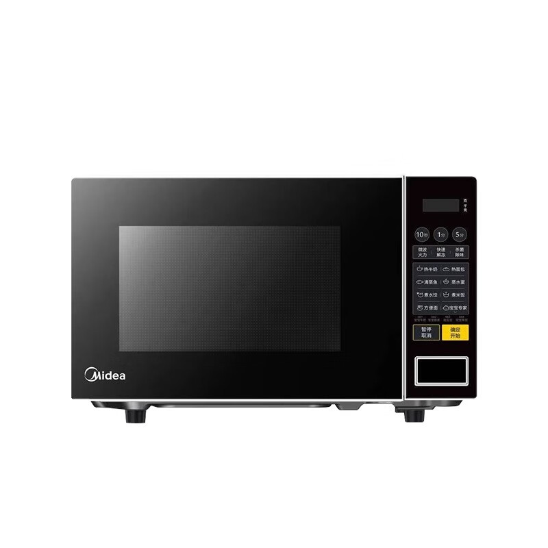 美的(Midea)美的微波炉家用小型20升转盘加热 智能菜单 一键解冻 宝宝专属菜单 薄膜按键PM2001高清大图
