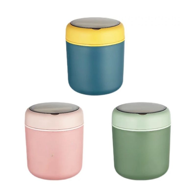 蔚岸 304不锈钢带盖汤碗 饭碗15*8cm/个高清大图