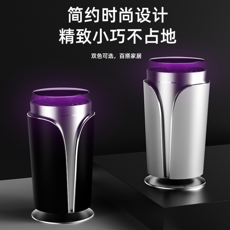 守护者灭蚊灯插电款KLY-139电式光触媒灭蚊灯家用诱驱蚊器捕蚊灯二合一灭蚊灯 白色高清大图