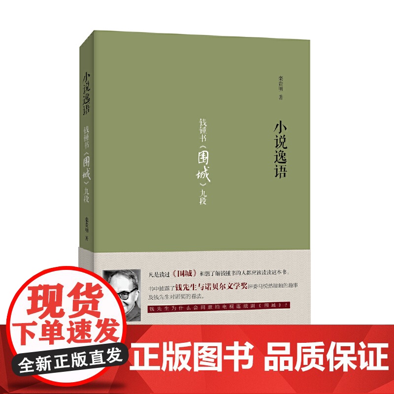 小说逸语——钱钟书《围城》九段 栾贵明 新世界出版社 正版书籍高清大图