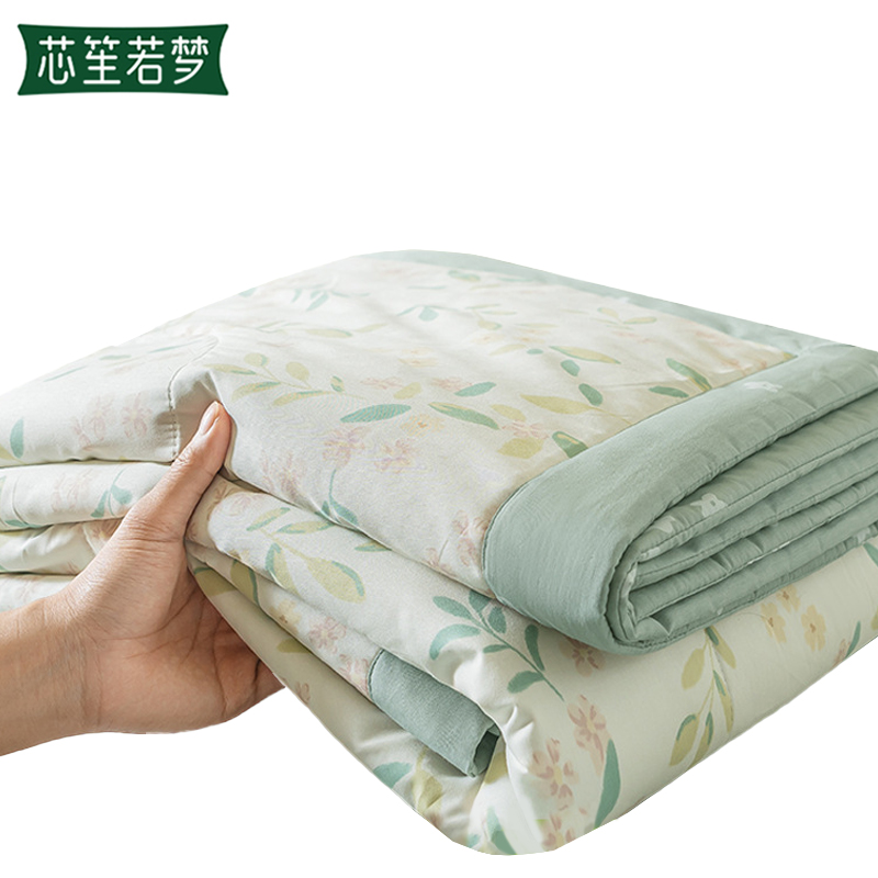 芯笙若梦 夏凉被 1.8*2M 床高清大图