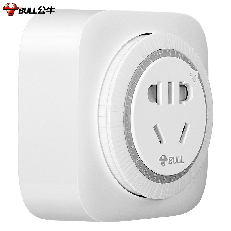 公牛新国标机械定时器插座转换器gnd2