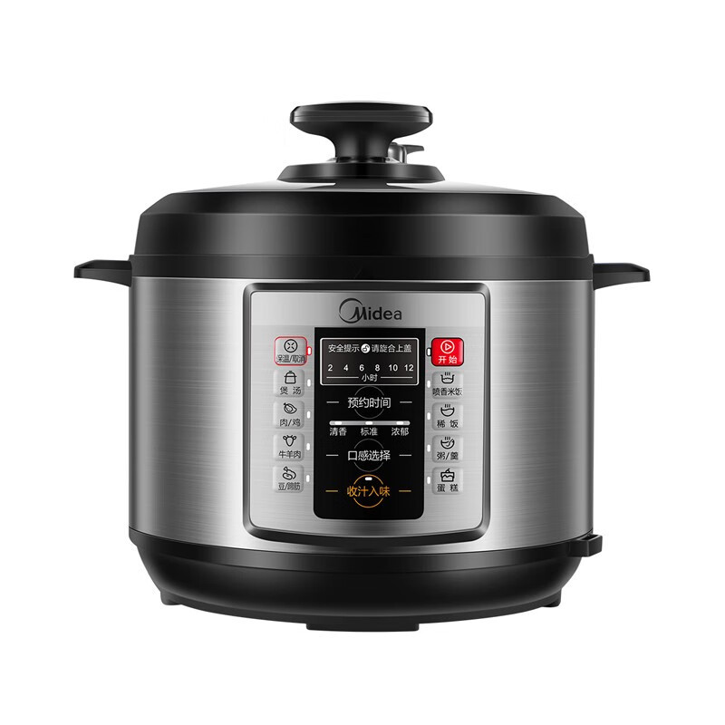 美的(Midea) 电压力锅 5L家用电压力煲智能预约电饭煲 单胆 MY-CD5026P