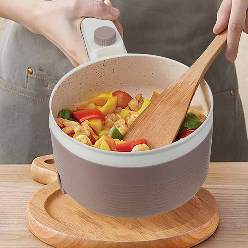 膳魔師电煮锅1.5L不粘内胆陶瓷釉电火锅EHA-4311A-SP高清大图