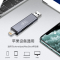 川宇USB3.0高速苹果手机多功能tf/sd存储卡读卡器 华为/Mac Ipad苹果/Typec/电脑相机记录仪无人机通