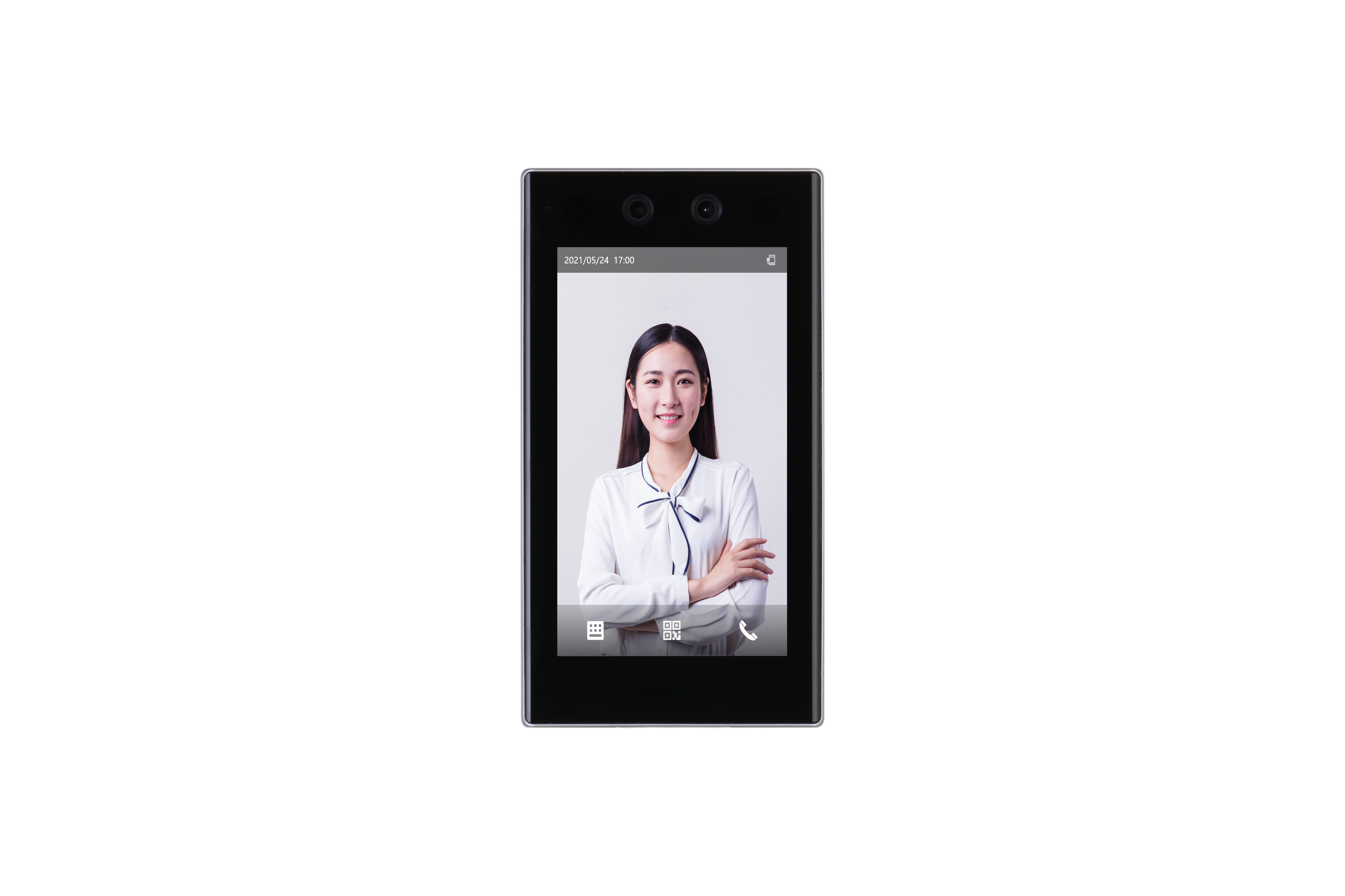 翊轩科技 YX-ASI7213KL-I 智能门禁一体机 (计量单位:台)黑色高清大图