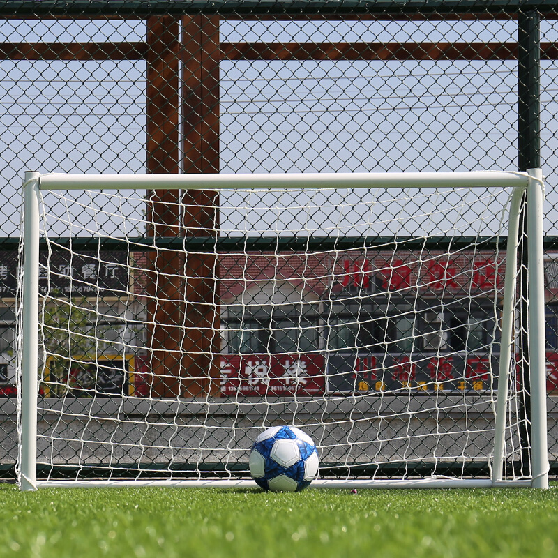 足球儿童小号家用足球框户外三人七人11人五人制足球框网训练视频
