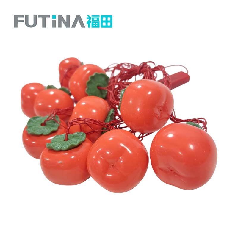 福田 柿柿如意灯笼串灯彩灯 5米10灯*8# 条高清大图