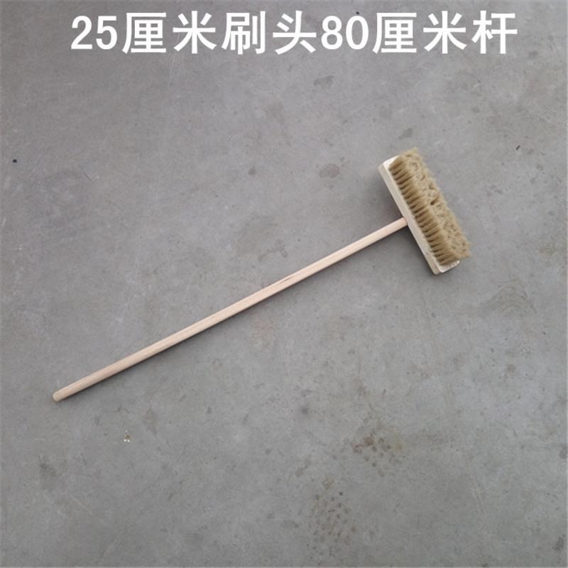 长柄洗车刷软毛专用汽车除尘掸子鬃毛刷车刷子扫雪除雪除尘刷车掸 25厘米刷头80厘米杆
