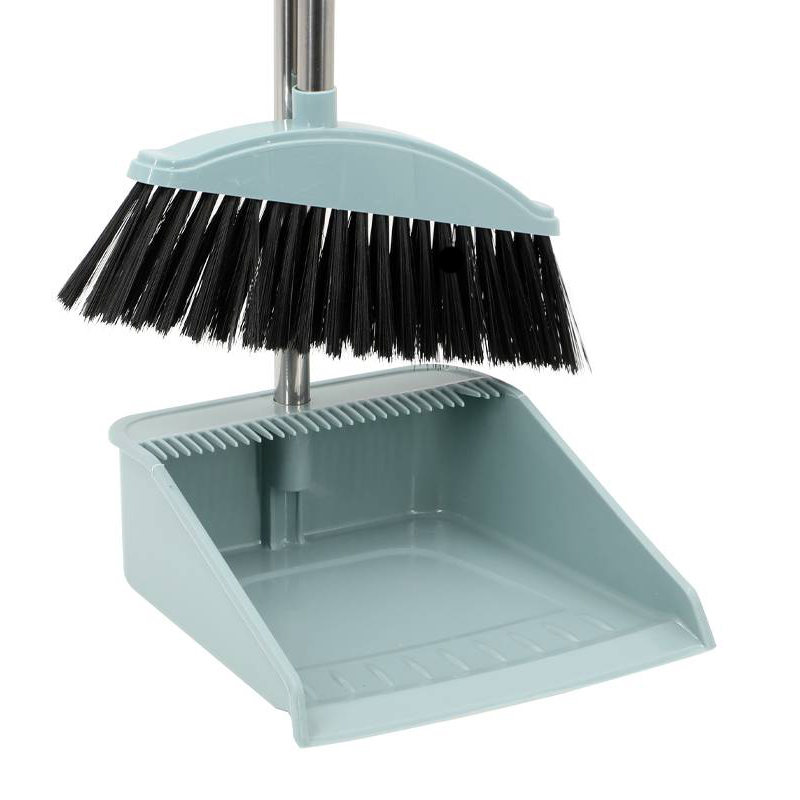 蕴铁扫把簸箕套装浅蓝色/套高清大图