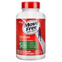 【袁姗姗力荐】Schiff 旭福 Movefree 维骨力氨糖软骨素片 贝类提取物 绿瓶 120粒/瓶