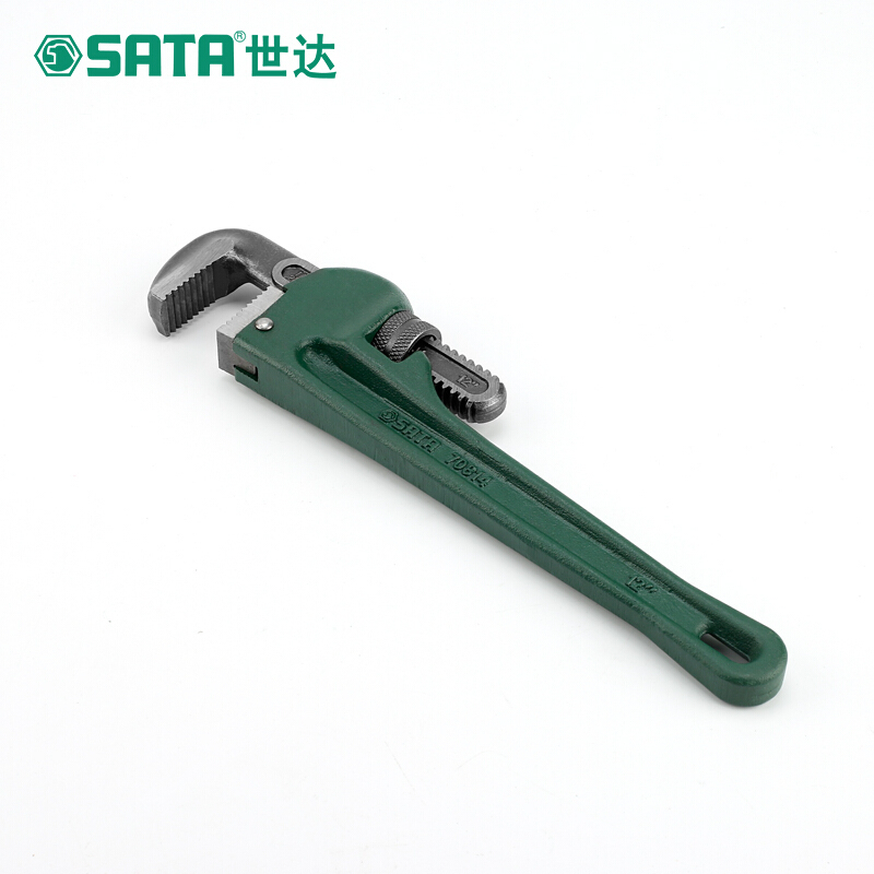 世达工具sata钳子重型管子钳12英寸水管钳水泵钳圆管钳管子扳手钳子
