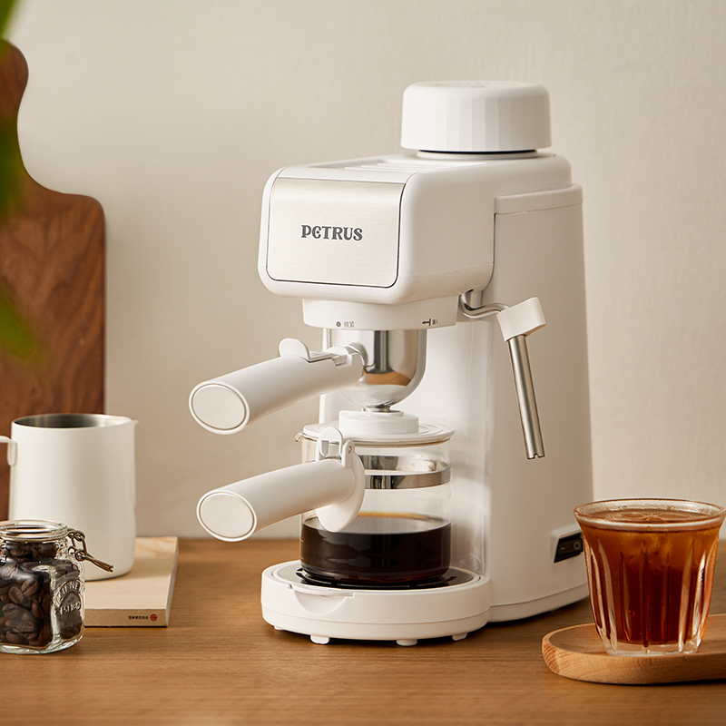 柏翠 入门级意式压力 咖啡机 PE2160WH高清大图