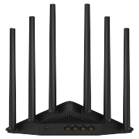 TP-LINK TL-WDR7660百兆版 双频1900M家用无线路由器6天线2.4G和5G百兆网线端口高速WIFI穿墙王电信联通移动网络入户光纤猫通用宽带路由器