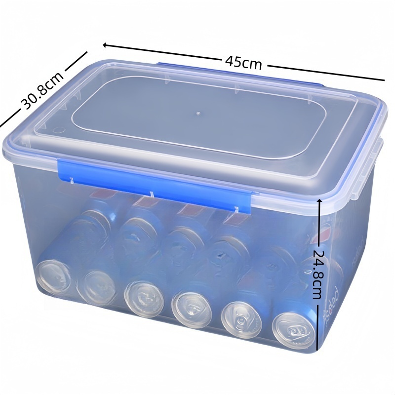 依韵珂透明收纳盒450*308*248mm个高清大图