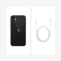 苹果（Apple）iPhone 11 简配版 64GB 黑色 移动电信联通4G全网通 A13处理器 GPU抗锯齿效果 后置双1200万像素 全面屏手机（不含电源适配器和耳机）