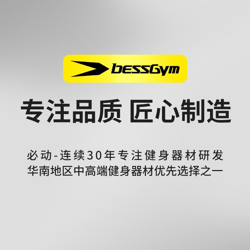 必动BESSGYM豪华家用椭圆机智能磁控 太空漫步机踏步机椭圆仪 BG-E1010档磁控阻力/6KG静音飞轮43CM步距