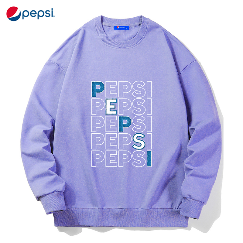 Pepsi/百事 男女同款休闲时尚潮流宽松卫衣BSW-2170加绒420克