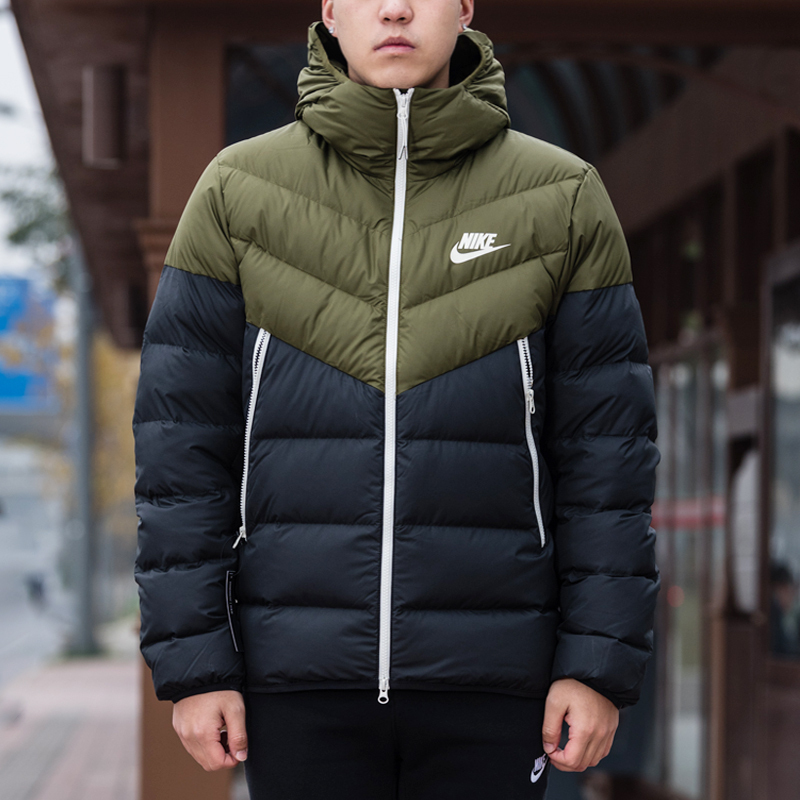耐克(NIKE)冬季男子羽绒服AS M NSW DWN FILL WR JKT HD 928834-395