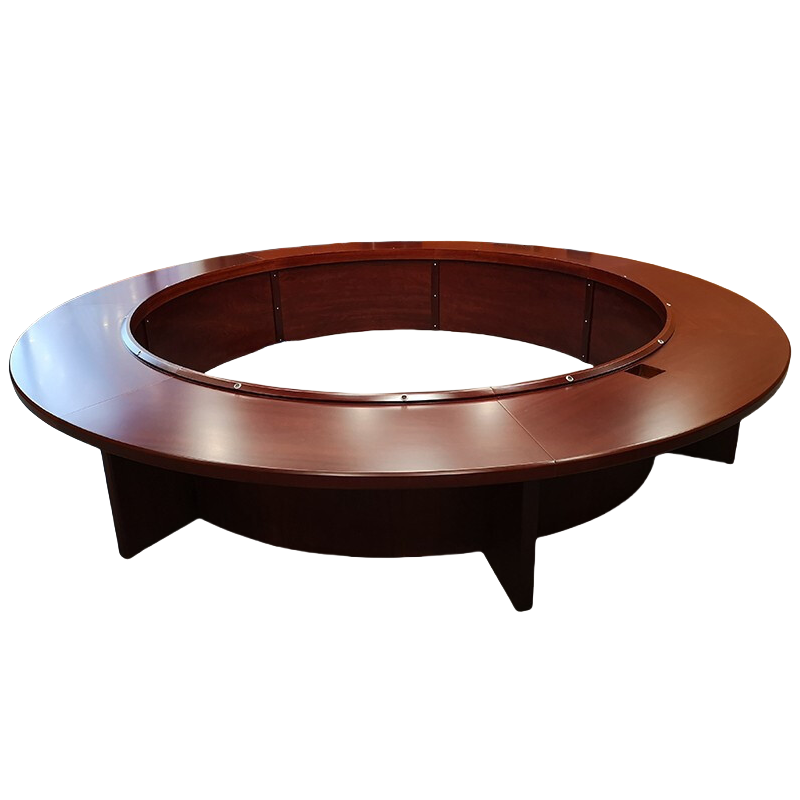 豫龙都 圆形会议桌 4.5m 张高清大图