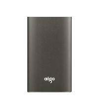 爱国者(Aigo)S01移动固态硬盘1T高速usb3.0体积小巧便携式存储迷你SSD 锖色
