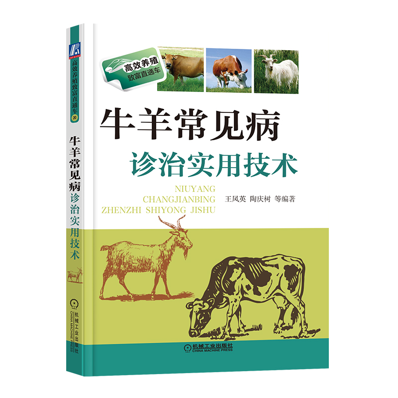 [正版]牛羊常见病诊治实用技术养殖致富直通车养殖牛羊大全牛羊病防治技术书兽医临床工具书畜牧兽医辅导书羊牛常见病防治措施高清大图