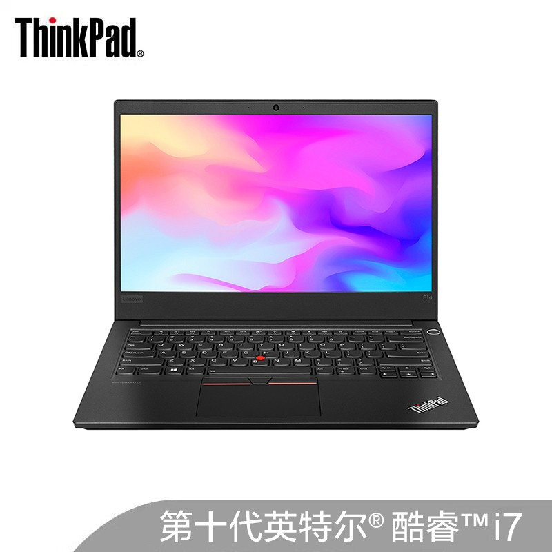 联想ThinkPad E14 20RA00 14英寸商务办公轻薄笔记本电脑 十代i7 8G 512GSSD RX640