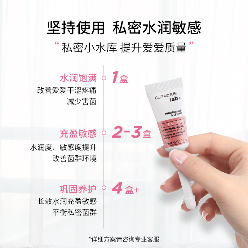 Cumlaude珂蔓朵玻尿酸私护凝胶6 x 5 ml