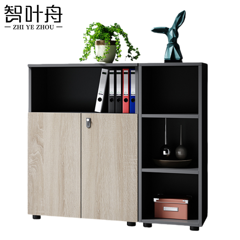 智叶舟矮柜储物柜120*40*120cm台高清大图