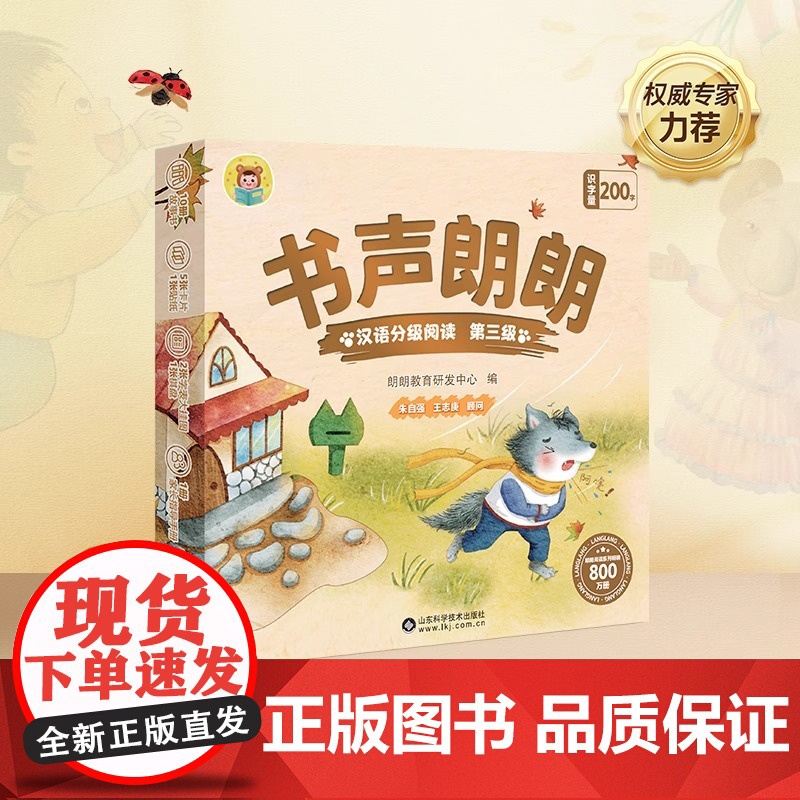 书声朗朗汉语分级阅读绘本儿童分级阅读中文幼儿园绘本3到6岁识字幼儿园阅读绘本儿童识字幼小衔接阅读绘本识字书幼儿认字书高清大图